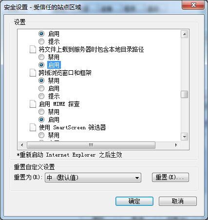 NTKO控件安装：“不能装载文档控件，请在检查浏览器的选项中检查浏览器的安全设置”问题_第2张图片