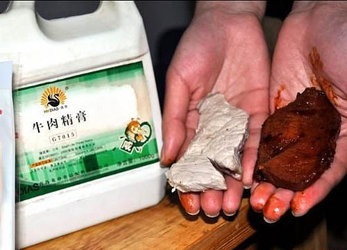 假牛肉煮熟_澳门香记牛肉粒 假_假牛肉上的筋是怎做的