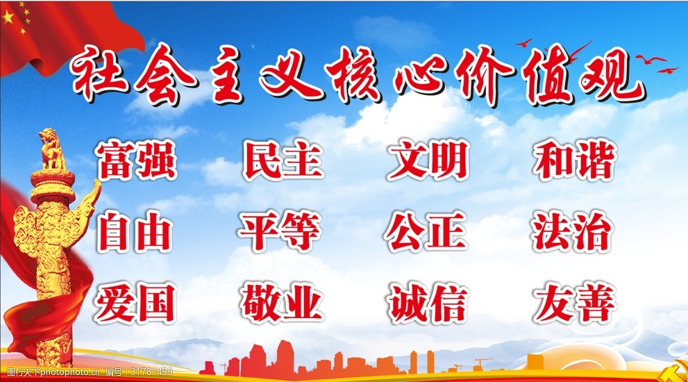 社会主义核心价值体观_社会主义核心价值观网上评论活动_社会主义核心价值体系的基本内容包括