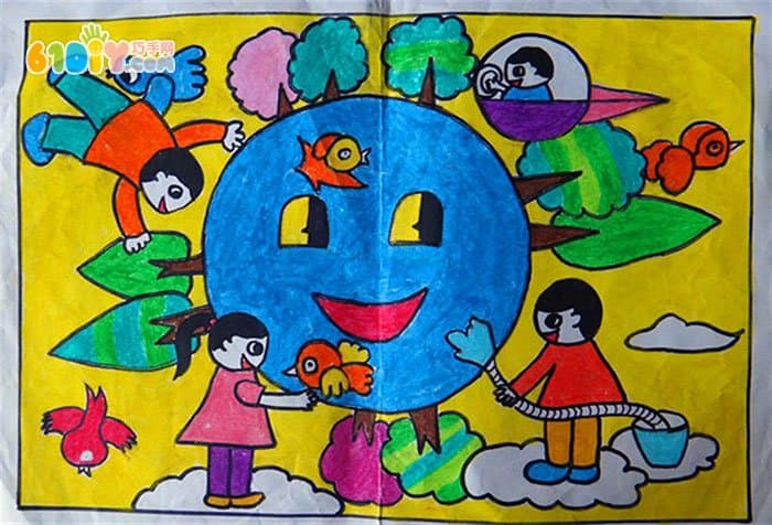 老鹰图片简笔画素描_儿童简笔画作品_节约用水图片儿童简笔画