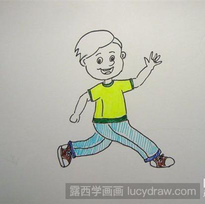飞翔的鸽子简笔画素描_小朋友跑步运动简笔画_落叶简笔画作品