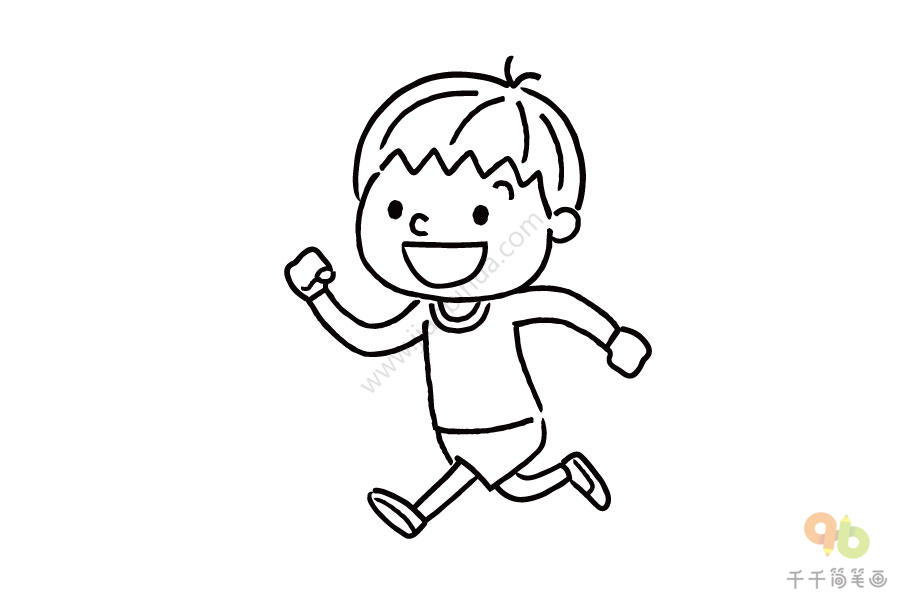 飞翔的鸽子简笔画素描_小朋友跑步运动简笔画_落叶简笔画作品