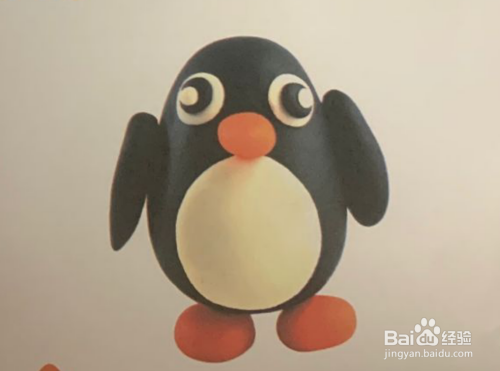 轻泥手工制作图片大全_用轻泥做企鹅图片大全_轻泥制作图片大全