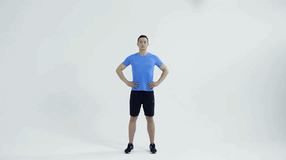 跑步前动态热身_健身锻炼运动图_锻炼前的热身运动动态图