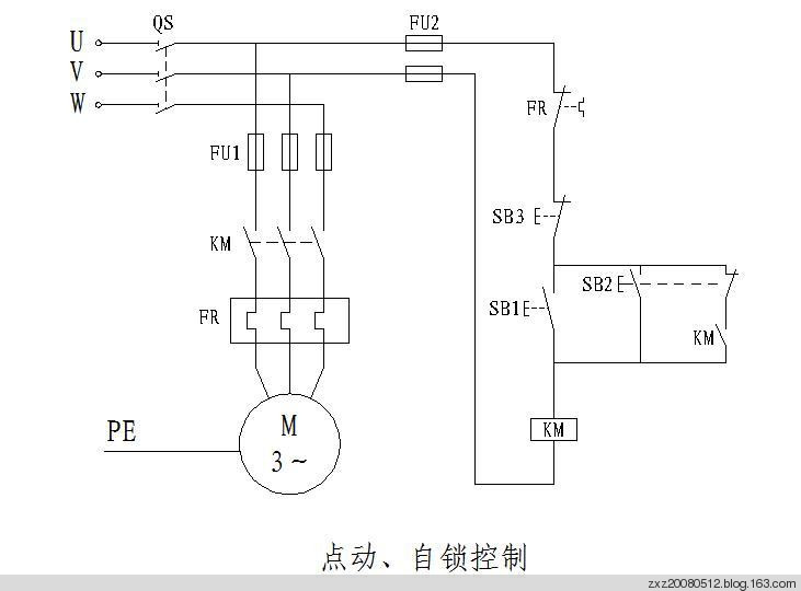 三菱plc点动自锁梯形图_在plc程序中点动按钮加自锁程序有什么好处_plc三菱自锁