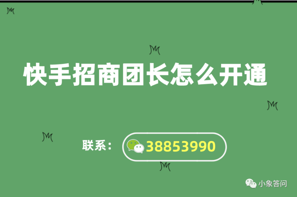 快手好物联盟要求_开通快手联盟可以买货拿佣金吗_快手好物联盟怎么开通