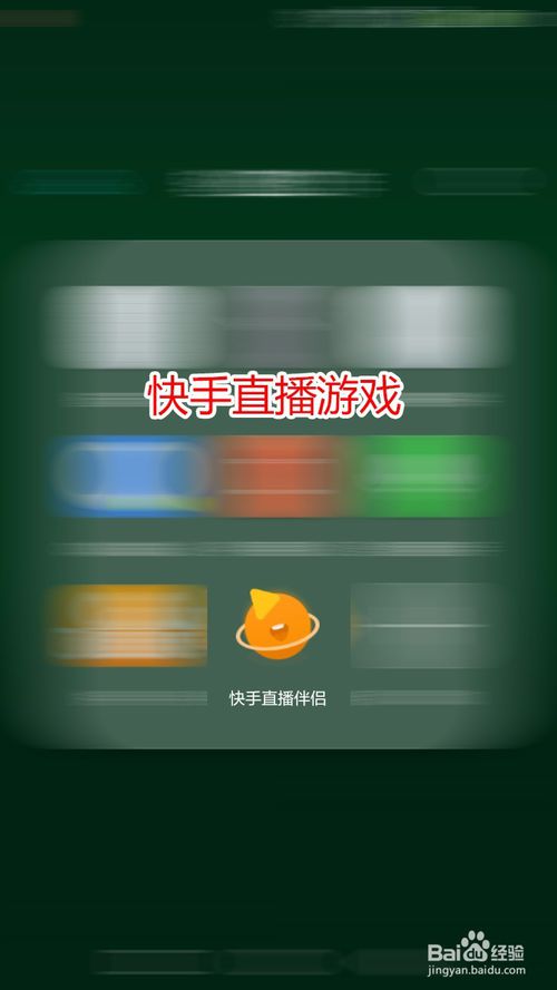 直播快手游戏软件_直播快手游戏需要具备的软件_怎么游戏快手直播