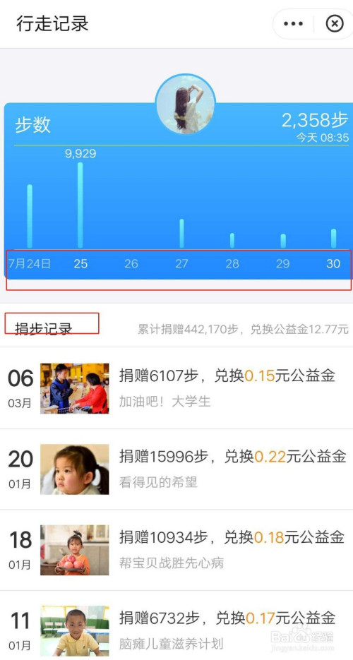 捐步数有什么好处_捐步软件有哪些_明星捐步数是什么软件
