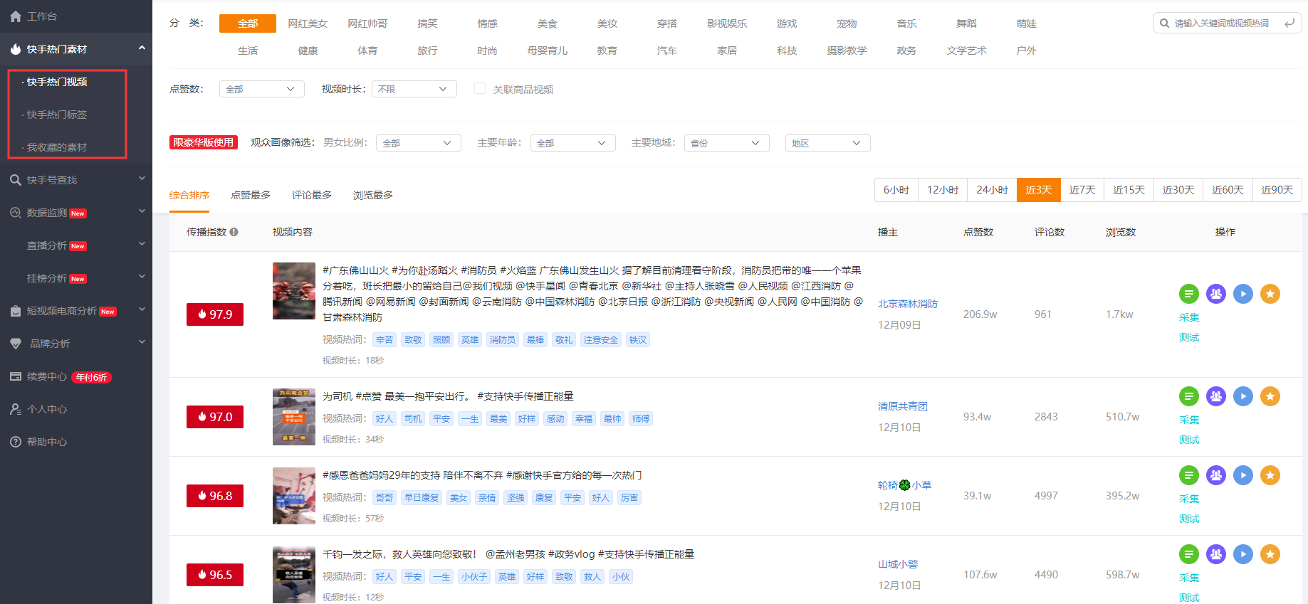 快手热门算法_什么是热门算法_快手热门算法机制