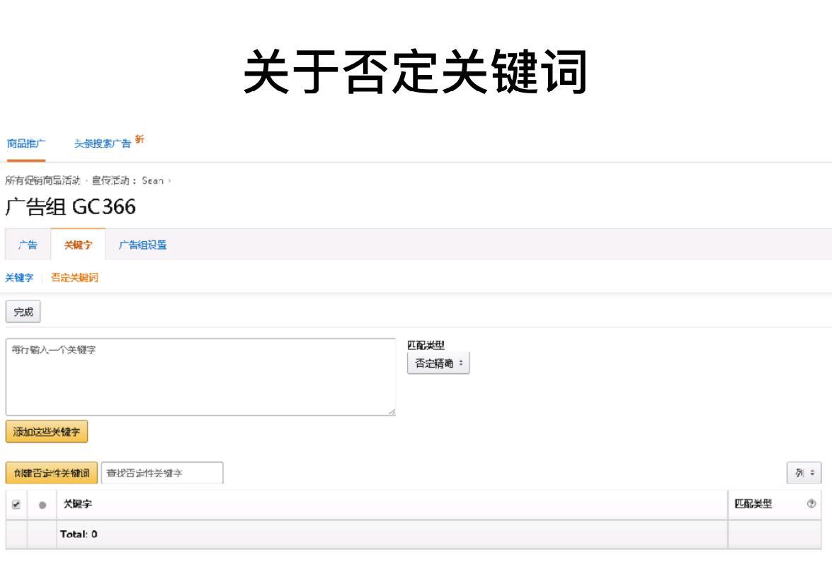 精确否定关键词设置_否定精确和否定词组区别_否定精准和否定词组