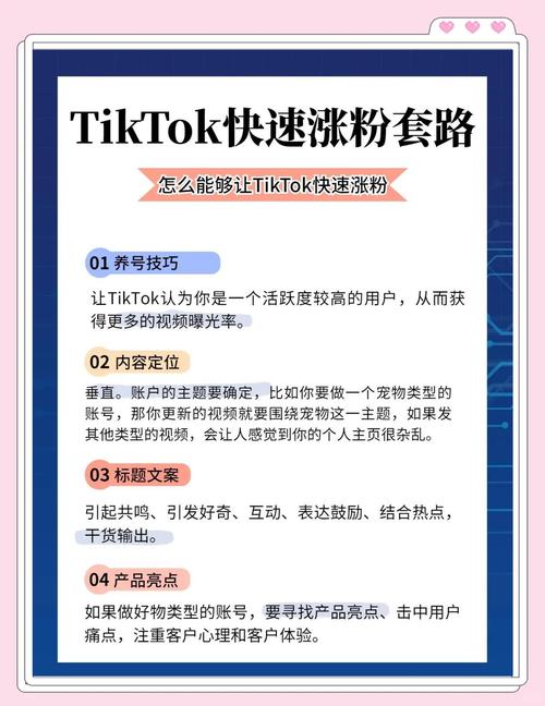  TikTok养号提升权重 _TikTok精细化运营技巧 _tiktok买粉
