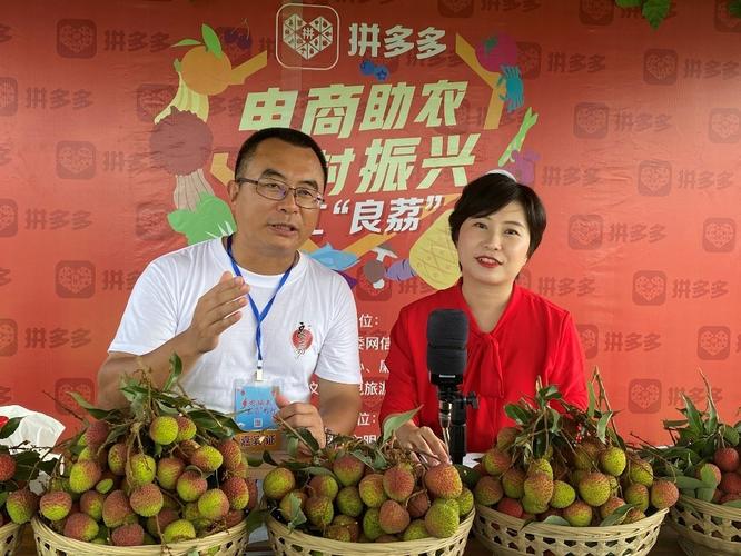 海南荔枝产量评估_拼多多荔枝丰收年_拼多多帮人助力