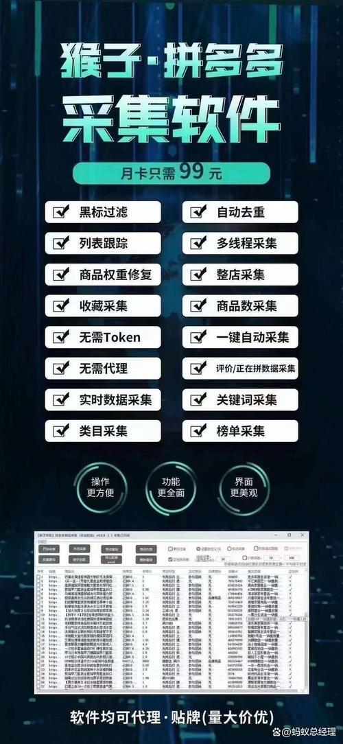 拼多多助力接单平台_猴子采集拼多多_拼多多商品采集软件