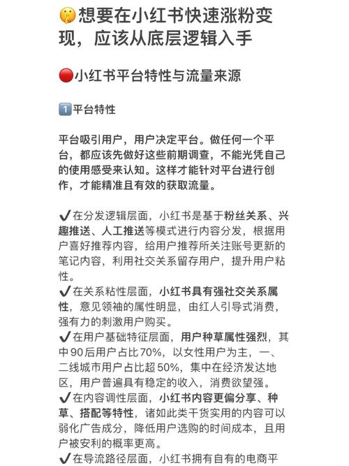 小红书一周涨粉1000攻略_小红书涨粉丝最快的方法_小红书普通用户变现方法