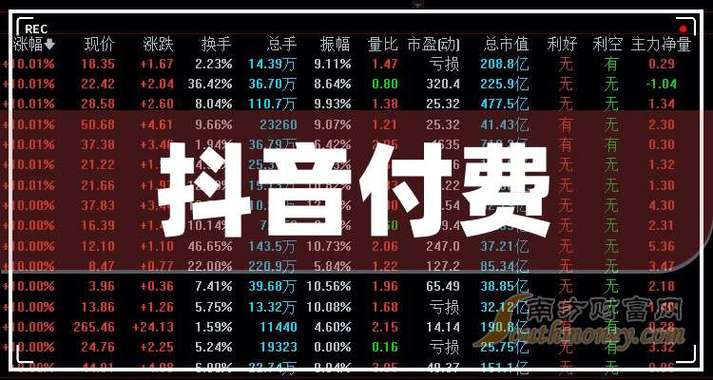 2025年抖音付费视频龙头股票_抖音豆包龙头股票_抖音业务低价