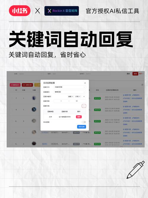 小红书关键词自动回复_假期小红书运营管理_小红书业务24小时免费下单平台